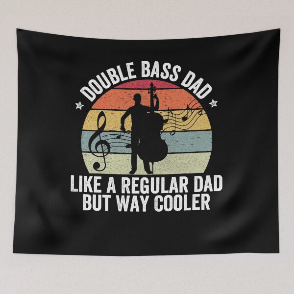 Item preview, Double bass dad - double bass dad like regular dad but way cooler designed and sold by nubiguru.