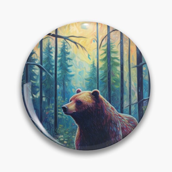 Artikelvorschau, Bär im Wald entworfen und verkauft von Soulsystem123.
