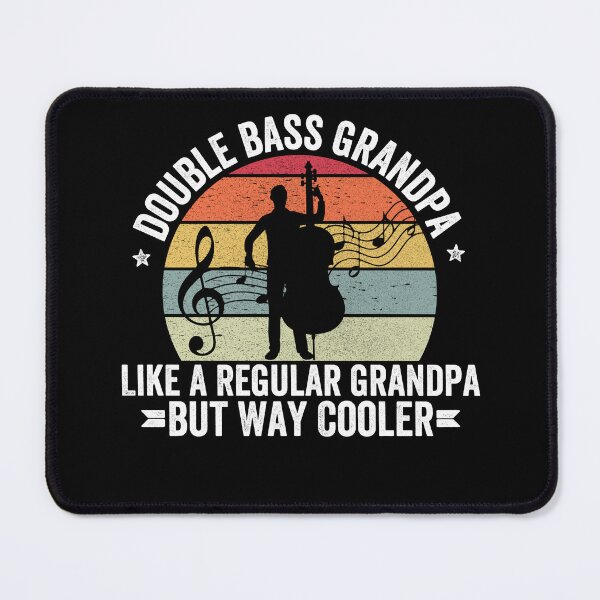 Item preview, Double bass grandpa - double bass grandpa like regular grandpa but way cooler designed and sold by nubiguru.