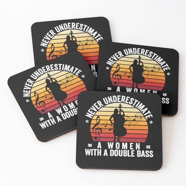 Item preview, funny double bass instrument quote - double bass women - double bass player  designed and sold by nubiguru.