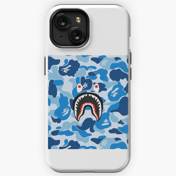 Shark iPhone Case Blue Green Orange Rainbow Pink Bape Bathing Off White –  CaseJungle