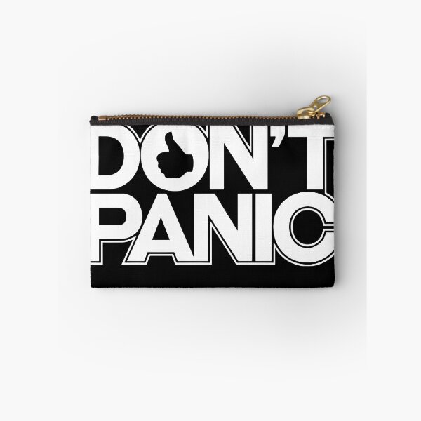 Item preview, Don't Panic inspired by Hitchhiker's Guide To The Galaxy designed and sold by BoedigheimerRin.