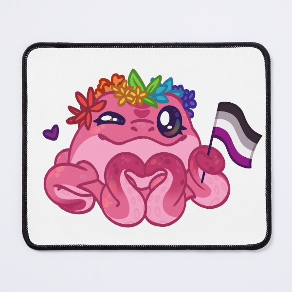 Item preview, Pride Pretzel Ace designed and sold by EnchantedAnimal.