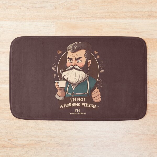 Item preview, I'm not a morning person, I'm a coffee person: Java Junkie designed and sold by Paolospresent.