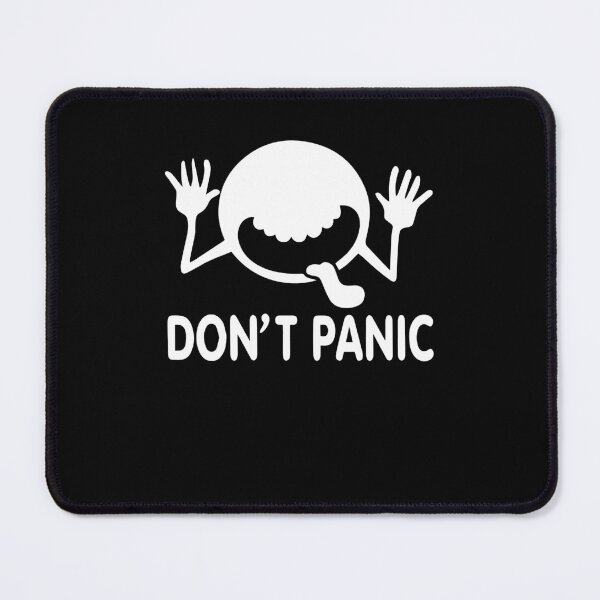 Item preview, Don't Panic designed and sold by BoedigheimerRin.