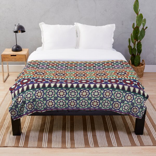 Item preview, Alhambra Tessellations - red, blue and purple designed and sold by Cecca-Designs.