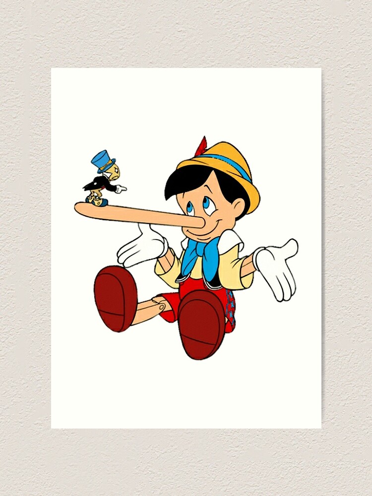 Jiminy Cricket angry with pinocchio