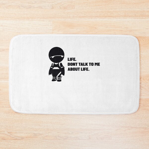 Item preview, Hitchhiker's Guide to the Galaxy Marvin Don't Talk to Me About Life 2 designed and sold by BoedigheimerRin.