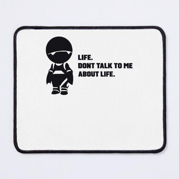Item preview, Hitchhiker's Guide to the Galaxy Marvin Don't Talk to Me About Life 2 designed and sold by BoedigheimerRin.