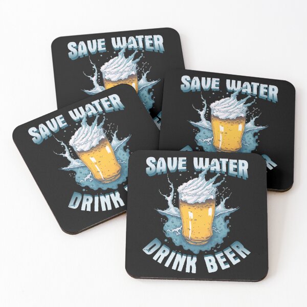 Item preview, Save Water Drink Beer designed and sold by Ruinn Store.