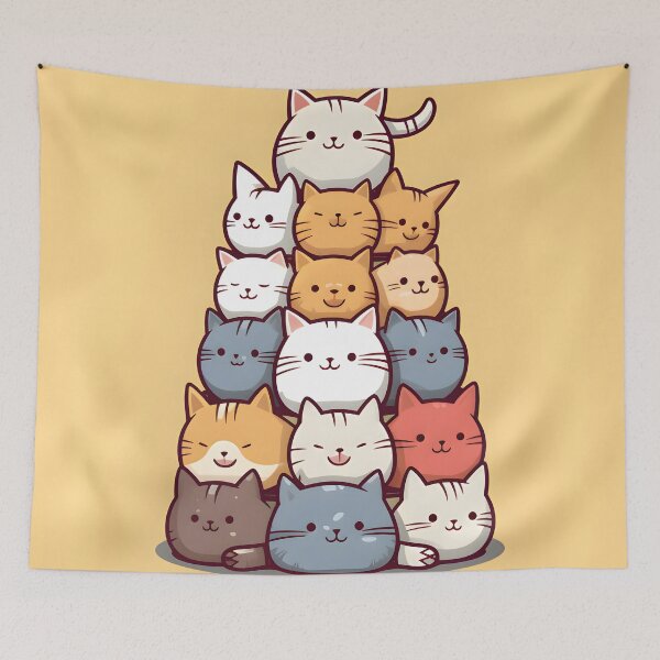 Item preview, Cat Pile designed and sold by Monkey-Bar.