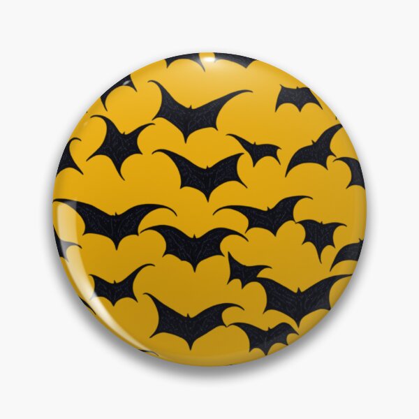 Item preview, Seamless Bat Pattern - Halloween Bat Design - Orange Background designed and sold by TGAL2.