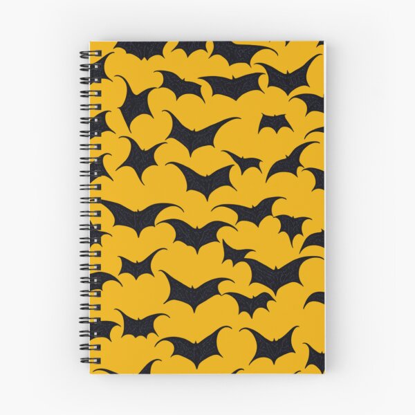 Item preview, Seamless Bat Pattern - Halloween Bat Design - Orange Background designed and sold by TGAL2.
