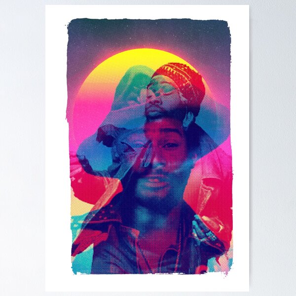 Item preview, George Clinton psychedelic funk graphic designed and sold by GRAFIKA65.