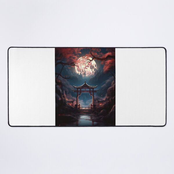 Item preview, Japanese fantasy gate designed and sold by Rosaliartbook.