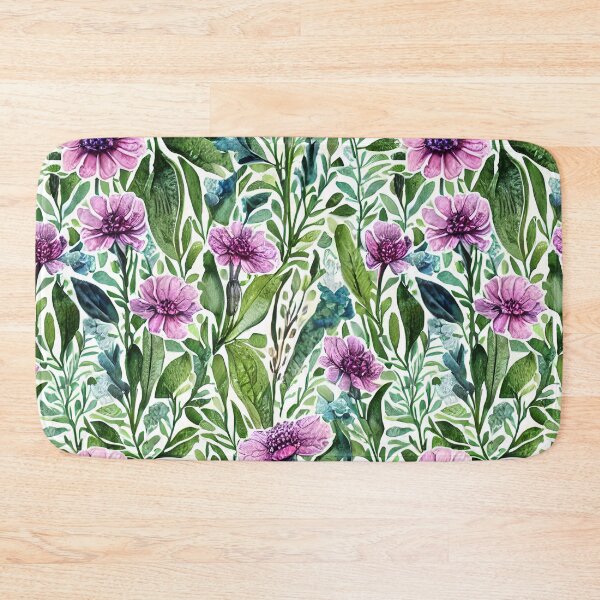 Item preview, Purple Greenery designed and sold by Poetic Patterns Studio.