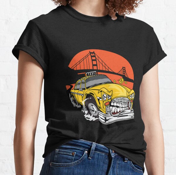 Mad Taxi Car Classic T-Shirt