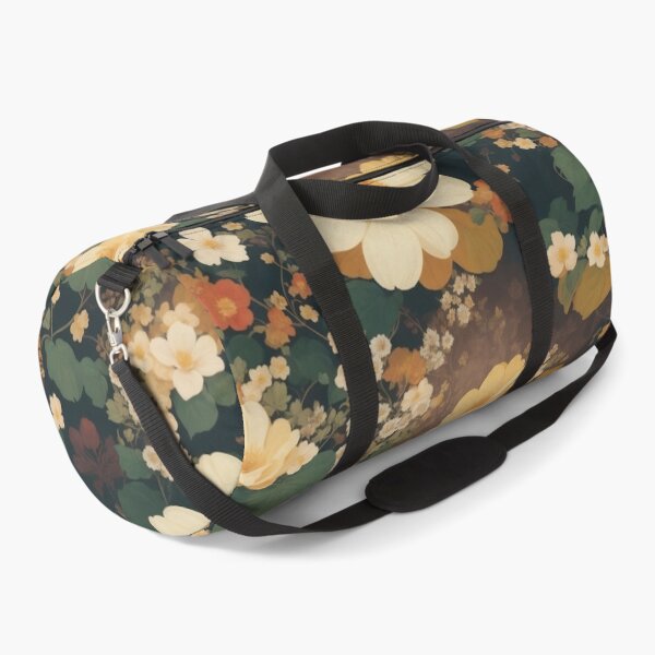 Item preview, Generated 70s Watercolor Tropical Flower and Leaf pattern  designed and sold by AiArtMerch.
