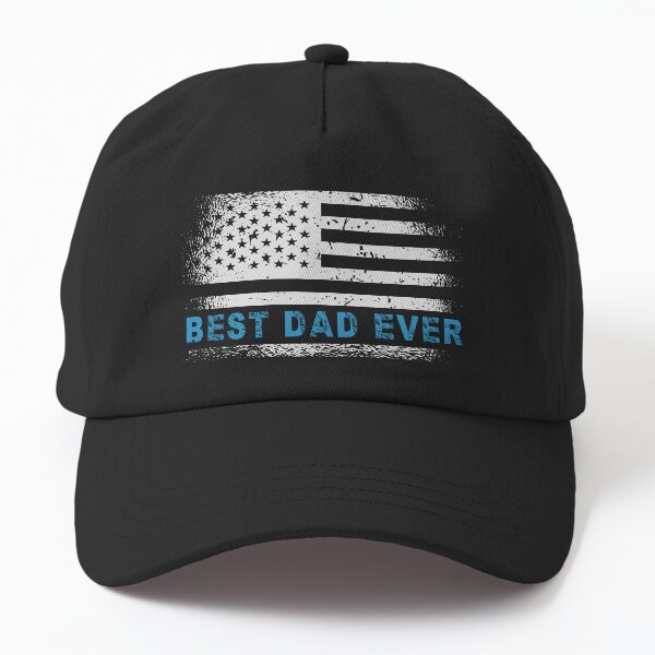 Item preview, Father's Day Best Dad Ever - American Flag & Dad designed and sold by STDesign⭐⭐⭐.