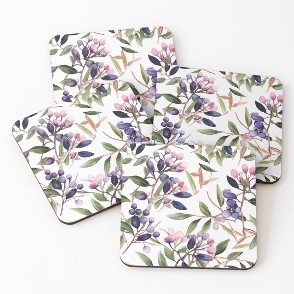 Item preview, Sugarbush purple berry designed and sold by Lillypot-Prints.