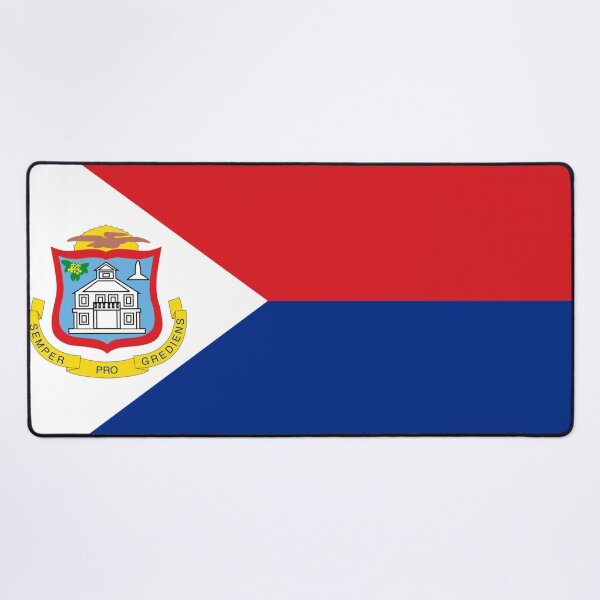 Item preview, St Martin or Sint Maartin Flag designed and sold by MrCsStores.