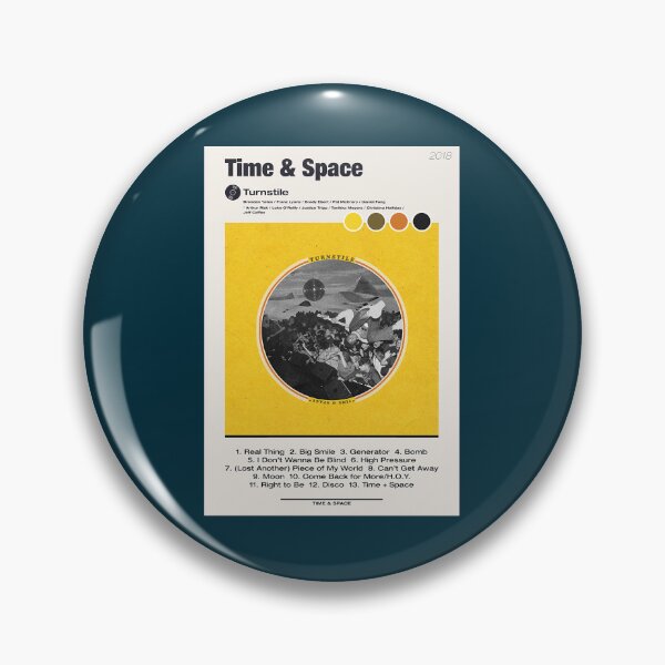 Item preview, TIME _amp_ SPACE ✅ Turnstile tracklist _amp_  designed and sold by fervorbar11.