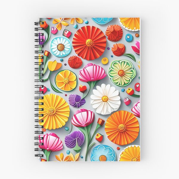 Item preview, Experience the Wow Factor: 3D Kirigami Flower Designs Seamless Vector Flowers Pattern - Premium Design designed and sold by Jisoo Flowers.