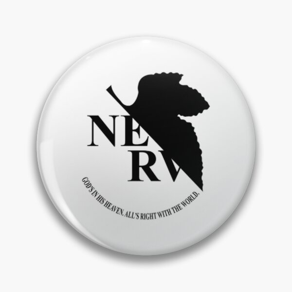 Item preview, Black NERV Logo from Evangelion [clean] designed and sold by benedictedgar.