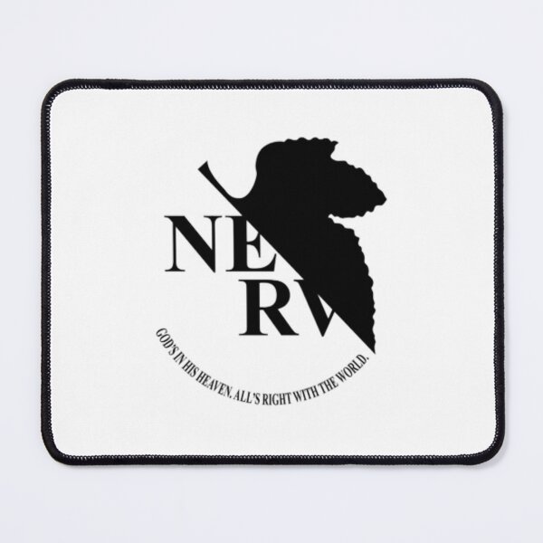 Aperçu de l'œuvre Logo NERV noir d'Evangelion [propre] créée et vendue par benedictedgar.