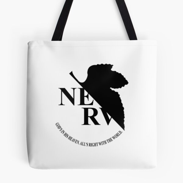 Item preview, Black NERV Logo from Evangelion [clean] designed and sold by benedictedgar.