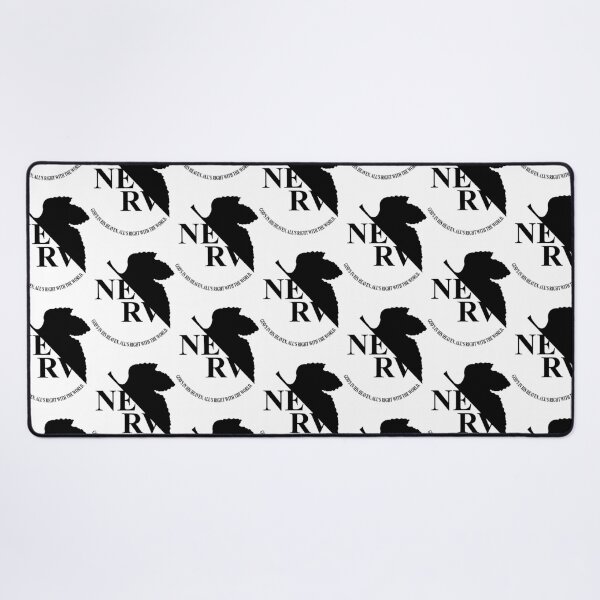 Item preview, Black NERV Logo from Evangelion [clean] designed and sold by benedictedgar.