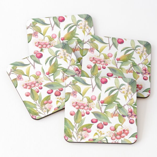 Item preview, Spring sugarbush berries designed and sold by Lillypot-Prints.