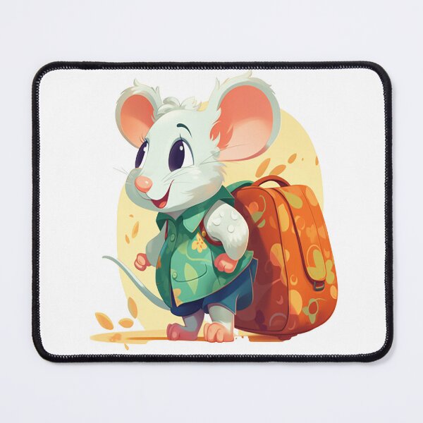 Mousepad Raposa bonito dos desenhos animados de Kawaii