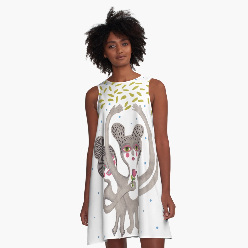 Item preview, A-Line Dress designed and sold by nuanz.