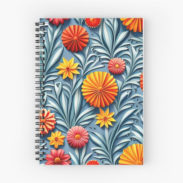 Item preview, Stunning Display with 3D Kirigami Flower Designs Seamless Vector Flowers Pattern - Premium Design designed and sold by Jisoo Flowers.