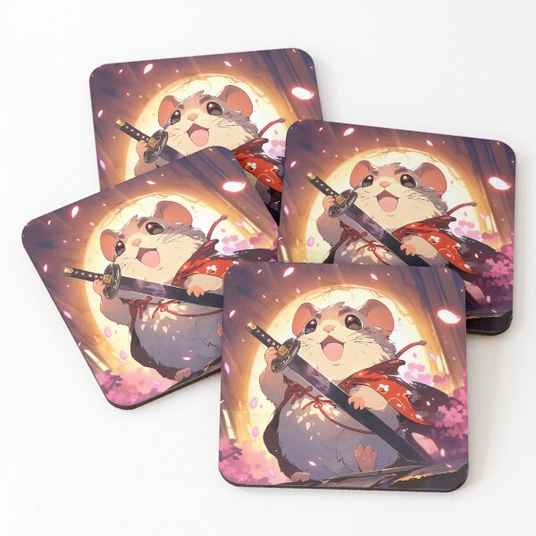 Item preview, Cute Hamster Samurai  designed and sold by OutsideAgency.