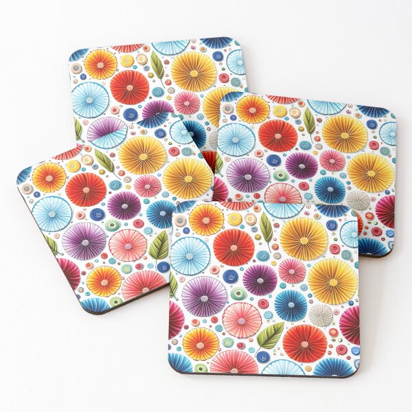 Item preview, Embrace the Beauty of Nature: 3D Kirigami Flower Artwork Seamless Vector Flowers Pattern - Premium Design designed and sold by Jisoo Flowers.