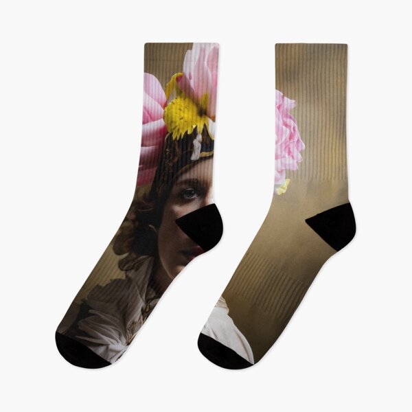 Item preview, Renaissance portrait flowers designed and sold by jsebouvi.