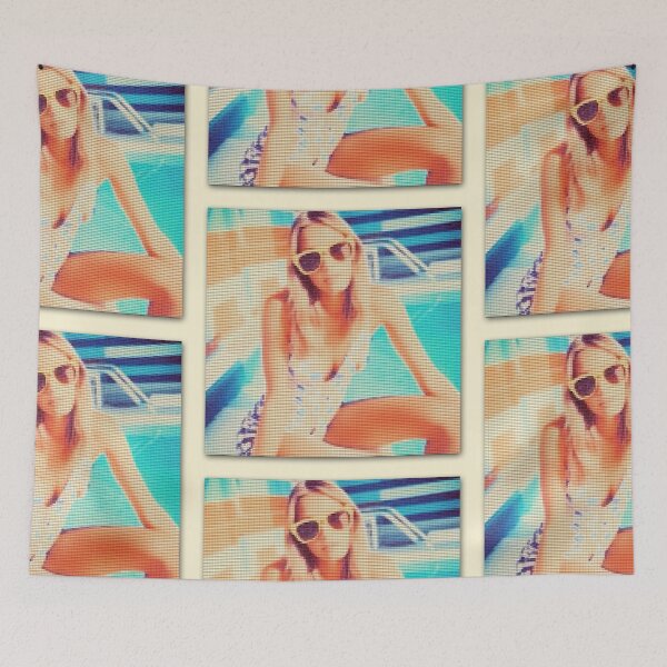 Item preview, Artistic pixel summer pleasures: The pixel girl in focus designed and sold by Markus Baron.