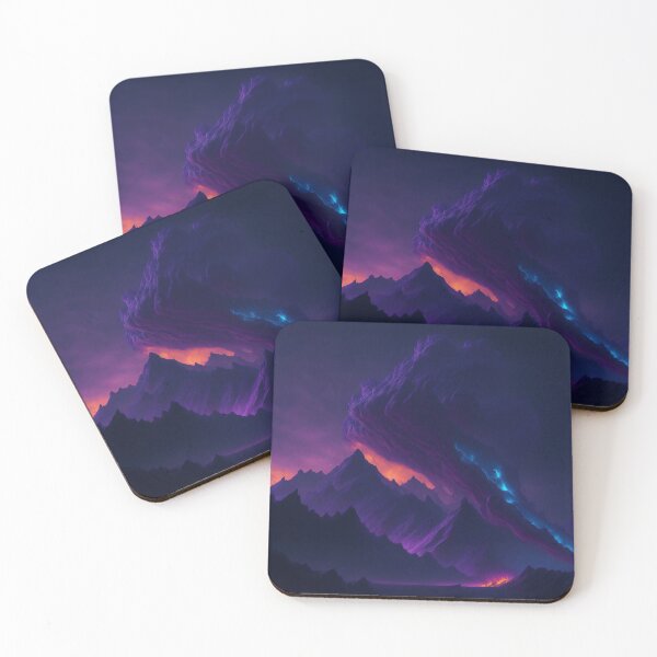 Item preview, Majestic Lava Clouds: A High-Quality UHD Visual Spectacle designed and sold by RedArtG09.