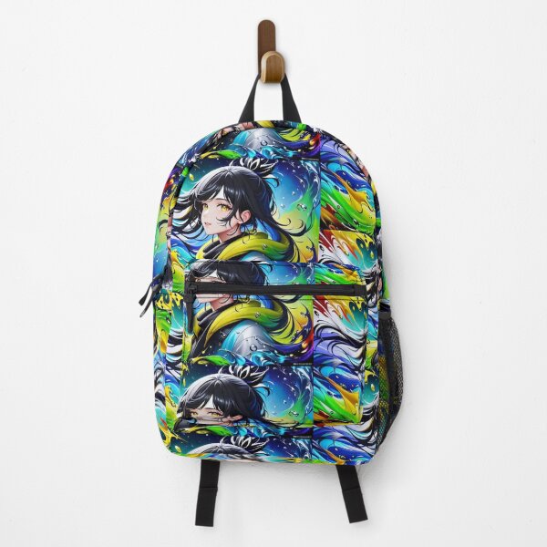 Item preview, watercolor anime girl designed and sold by UndineSea.