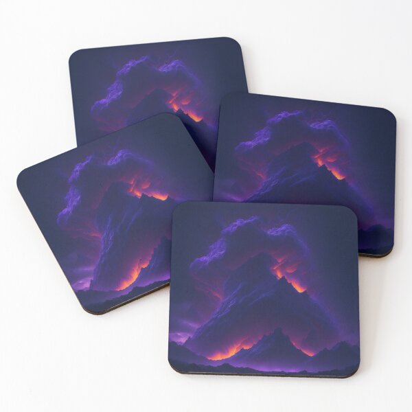 Item preview, Luminous Studio Showcase: Violet and Cyan Lava Clouds designed and sold by RedArtG09.