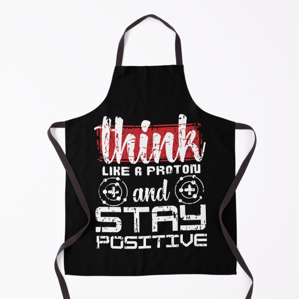 Item preview, Think Like a Proton and Stay Positive | Science-Inspired Motivation designed and sold by Drzamag.