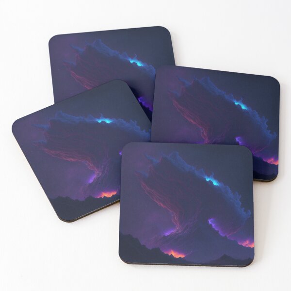 Item preview, Inferno Sky: Lightning Strikes and Fiery Haze in Lava Clouds designed and sold by RedArtG09.
