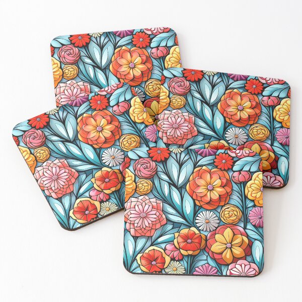 Item preview, Elevate Your Home with Exquisite 3D Kirigami Flower Designs Seamless Vector Flowers Pattern - Premium Design designed and sold by Jisoo Flowers.