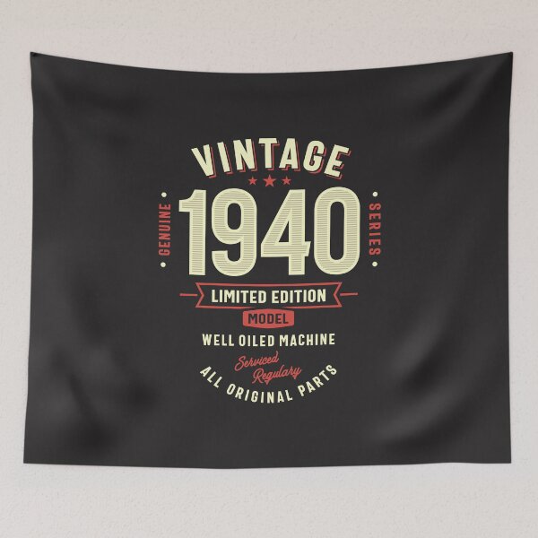 Item preview, Vintage 1940 Well-Oiled 83rd birthday designed and sold by cidolopez.