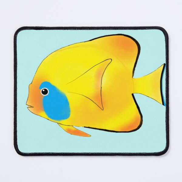 Item preview, Yellow Butterfly Fish designed and sold by cacs.