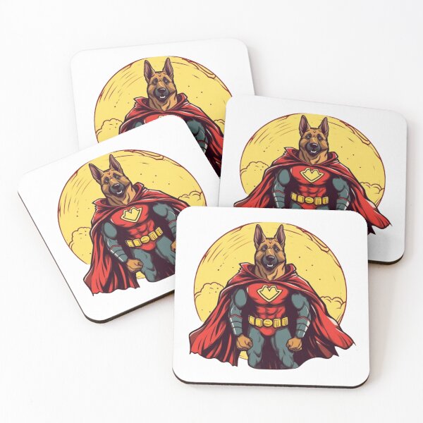 Item preview, German Shepherd Superhero  designed and sold by Jaro90.