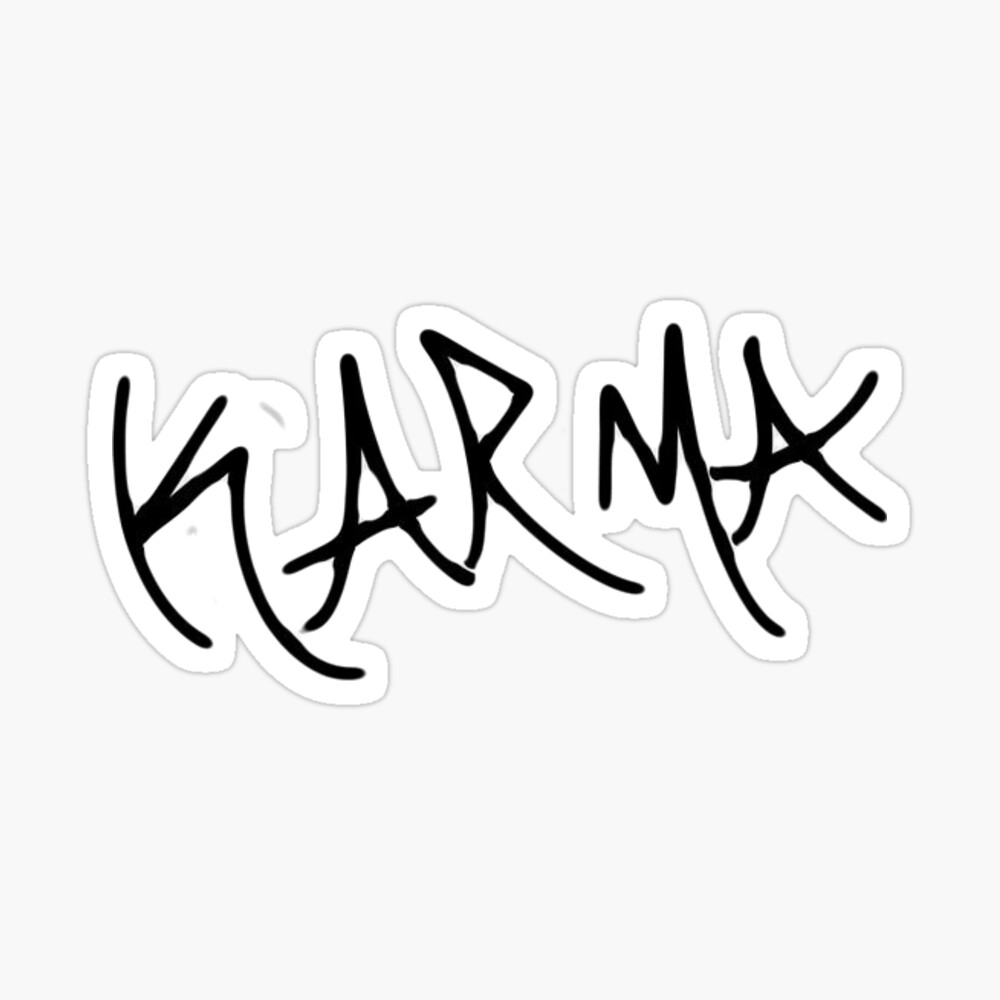 Karma Tattoo | Karma tattoo, Tattoos, Name tattoo