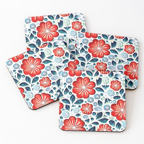 Item preview, Experience the Magic: Top-rated 3D Kirigami Flower Seamless Vector Flowers Pattern - Premium Design designed and sold by Jisoo Flowers.